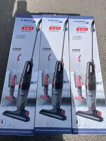 Stick Vacuum Cleaners: KENO 2 u 1 usisivač – model KE-8801B - Snaga: 1200 W (max power) za at lalafo.rs — 1 Stick Vacuum Cleaners: KENO 2 u 1 usisivač – model KE-8801B - Snaga: 1200 W (max power) za — 1