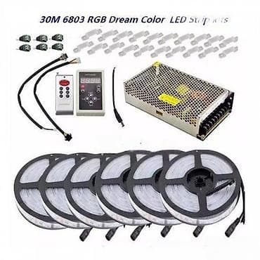 Profesionalni set 25m RGB Led traka 5050 Tač.kon.RF. 100din/m 2300rsd at lalafo.rs — 5 Profesionalni set 25m RGB Led traka 5050 Tač.kon.RF. 100din/m 2300rsd — 5