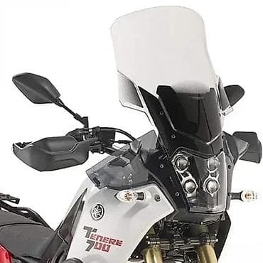 Prednji vetrobran dizajniran za motocikl Yamaha Tenere 700. Izrađen od na lalafo.rs Prednji vetrobran dizajniran za motocikl Yamaha Tenere 700. Izrađen od