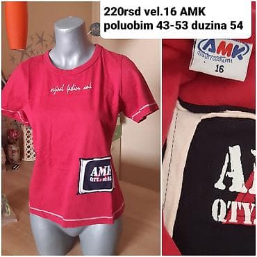 AMK ženska majica kratkih rukava - Brend/oznaka: AMK (etiketa „AMK na lalafo.rs AMK ženska majica kratkih rukava - Brend/oznaka: AMK (etiketa „AMK