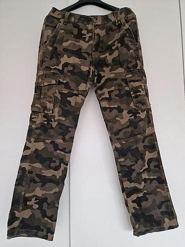 Kargo pantalone sa maskirnim printom - Model: kargo pantalone sa na lalafo.rs — 1 Kargo pantalone sa maskirnim printom - Model: kargo pantalone sa — 1