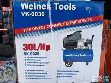 Vazdušni kompresor Welnek Tools Ovaj vazdušni kompresor je visoko na lalafo.rs Vazdušni kompresor Welnek Tools Ovaj vazdušni kompresor je visoko