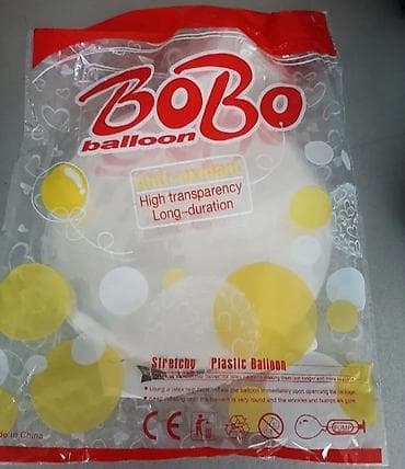 BoBo Balloon – providni plastični balon - Tip: rastegljivi (stretchy) na lalafo.rs — 1 BoBo Balloon – providni plastični balon - Tip: rastegljivi (stretchy) — 1