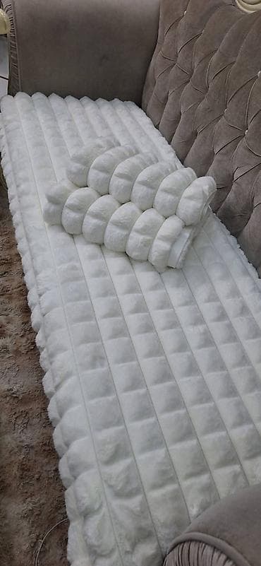 Plišani prekrivač za sofu/kauč – krem/bež boje Gs - Luksuzno mekan na lalafo.rs — 3 Plišani prekrivač za sofu/kauč – krem/bež boje Gs - Luksuzno mekan — 3