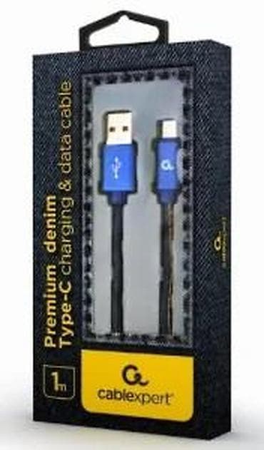 Mobile Phones & Accessories: Cablexpert Premium Denim USB-A na USB-C kabl – 1 m - Tip konektora at lalafo.rs — 6 Mobile Phones & Accessories: Cablexpert Premium Denim USB-A na USB-C kabl – 1 m - Tip konektora — 6