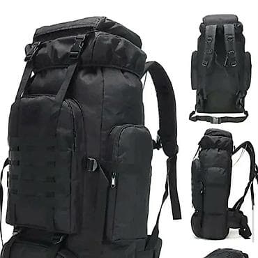 Veliki takticki ranac 70L CRNI 3600 din Taktički rana od 70L Ranac na na lalafo.rs — 1 Veliki takticki ranac 70L CRNI 3600 din Taktički rana od 70L Ranac na — 1