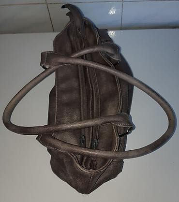 eko koza sa: Siva ženska torba, dimenzije 37×26 cm. Dvostruka unutrašnja pregrada na lalafo.rs — 4 eko koza sa: Siva ženska torba, dimenzije 37×26 cm. Dvostruka unutrašnja pregrada — 4