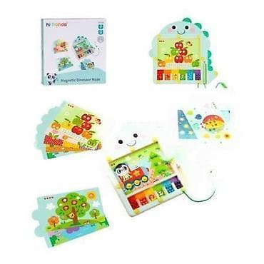 Magnetni lavirint „Hi Panda“ – Dino set za rano učenje - Edukativna na lalafo.rs Magnetni lavirint „Hi Panda“ – Dino set za rano učenje - Edukativna