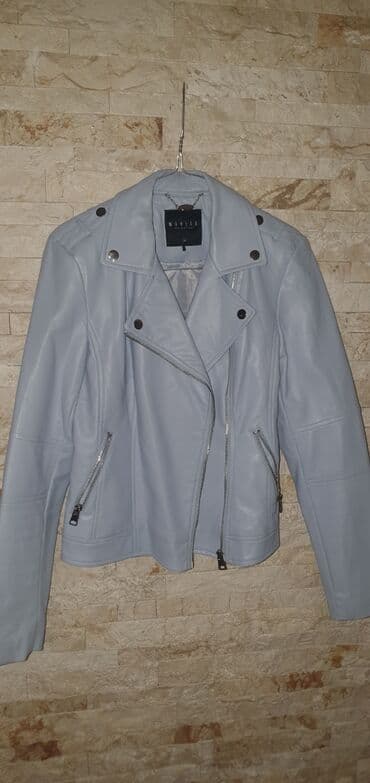 Jaknica plave boje, zamena koze,,Mohito,, S-vel na lalafo.rs Jaknica plave boje, zamena koze,,Mohito,, S-vel