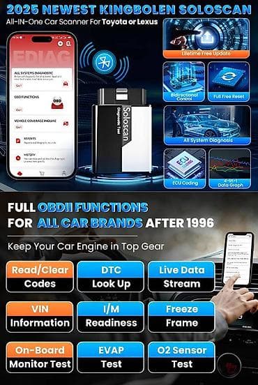 Transport: Novo - KINGBOLEN SOLOSCAN OBD2 Bluetooth 20+ Reseta + Kabel Novo - at lalafo.rs — 9 Transport: Novo - KINGBOLEN SOLOSCAN OBD2 Bluetooth 20+ Reseta + Kabel Novo - — 9