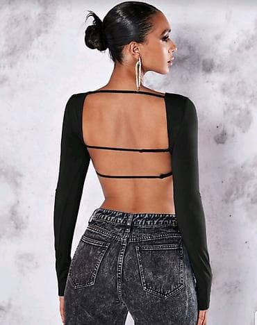 Women's Clothing: Bluza dug rukav sa elastinom.Gola ledja sa tri trake.Crna,roza,neon at lalafo.rs — 2 Women's Clothing: Bluza dug rukav sa elastinom.Gola ledja sa tri trake.Crna,roza,neon — 2