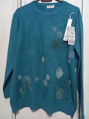 Ženski džemperi i bluze – više modela i boja. Vel L xl. - Tirkiz na lalafo.rs — 1 Ženski džemperi i bluze – više modela i boja. Vel L xl. - Tirkiz — 1