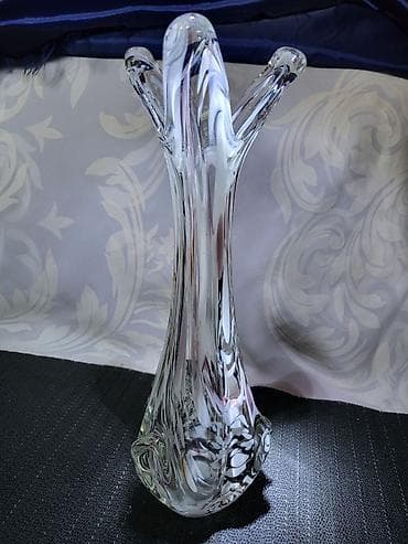 Vases and pots: Vaza 2 rucni rad,murano Dragan Drobnjak iz 70ih.god. Vaza pun at lalafo.rs — 2 Vases and pots: Vaza 2 rucni rad,murano Dragan Drobnjak iz 70ih.god. Vaza pun — 2
