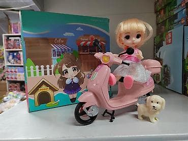 Lutka na Motoru sa Ljubimcem 🏍️🐾 Naša lutka sa motorom dolazi sa na lalafo.rs — 3 Lutka na Motoru sa Ljubimcem 🏍️🐾 Naša lutka sa motorom dolazi sa — 3