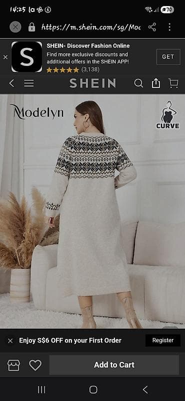 Pleteni džemper-haljina Modelyn (linija CURVE) - Boja: svetlo bež - na lalafo.rs — 2 Pleteni džemper-haljina Modelyn (linija CURVE) - Boja: svetlo bež - — 2