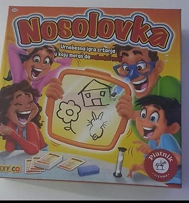 Nosolovka – društvena igra crtanja DexyCo U paketu: - plastični na lalafo.rs Nosolovka – društvena igra crtanja DexyCo U paketu: - plastični