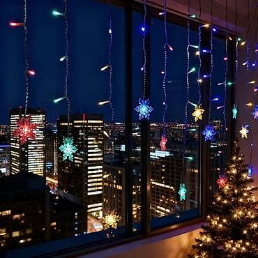 1 komad 4m Višebojne, bele i tople LED zavese sa 8 režima osvetljenja; na lalafo.rs — 6 1 komad 4m Višebojne, bele i tople LED zavese sa 8 režima osvetljenja; — 6