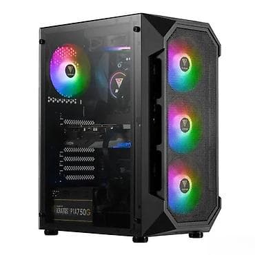Gejming kućište sa RGB osvetljenjem – ATX mid‑tower - Prednja maska na lalafo.rs Gejming kućište sa RGB osvetljenjem – ATX mid‑tower - Prednja maska