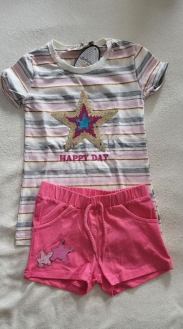 Nov pamucni komplet za devojcice od 3 god na lalafo.rs — 1 Nov pamucni komplet za devojcice od 3 god — 1