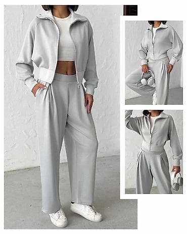 - Boje prikazane: bež, siva, tamno braon i bordo. -Komplet trenerka na lalafo.rs — 3 - Boje prikazane: bež, siva, tamno braon i bordo. -Komplet trenerka — 3