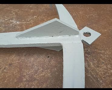 Sidro za čamce, gabarita 60 cm x 60 cm,sa dva kraka, težine 8 na lalafo.rs — 4 Sidro za čamce, gabarita 60 cm x 60 cm,sa dva kraka, težine 8 — 4