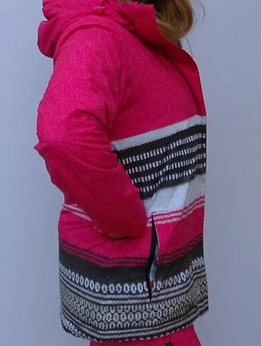 Women's Clothing: Ženska zimska jakna u roze boji sa upečatljivim prugastim dezenom u at lalafo.rs — 4 Women's Clothing: Ženska zimska jakna u roze boji sa upečatljivim prugastim dezenom u — 4