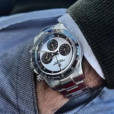 Watches: PAGANI DESIGN PD-1676 -40mm- Bela -Rolex Daytona Paul Newman Potpuno at lalafo.rs — 2 Watches: PAGANI DESIGN PD-1676 -40mm- Bela -Rolex Daytona Paul Newman Potpuno — 2