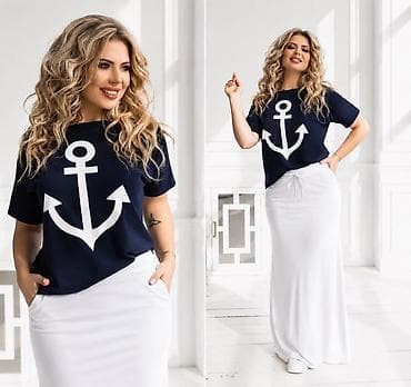 06. MODA ZA PUNIJE DAME 🤍💙 Savršen letnji komplet za udobnost i stil na lalafo.rs 06. MODA ZA PUNIJE DAME 🤍💙 Savršen letnji komplet za udobnost i stil