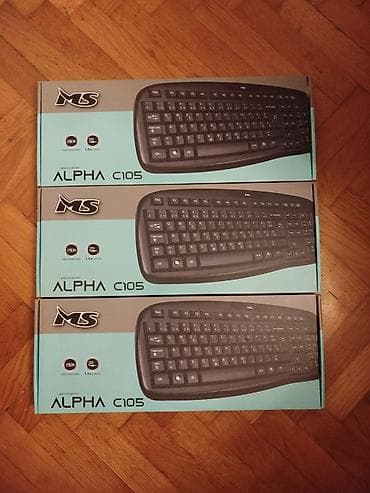 Usb tastatura MS Alpha C105 tastature nekoriscene. Cena po komadu na lalafo.rs Usb tastatura MS Alpha C105 tastature nekoriscene. Cena po komadu