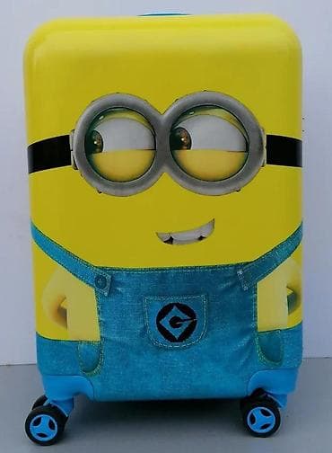 Kids' costumes: Dečji kofer na točkiće – Minions dizajn - Tvrda školjka sa sjajnom at lalafo.rs — 7 Kids' costumes: Dečji kofer na točkiće – Minions dizajn - Tvrda školjka sa sjajnom — 7