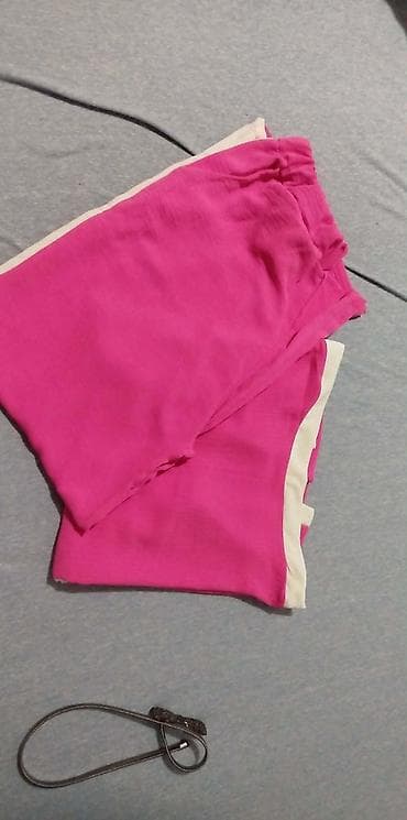 pantalone gina benotti: Komplet – tunika i pantalone u fuksija roze boji sa belim obrubom - na lalafo.rs — 1 pantalone gina benotti: Komplet – tunika i pantalone u fuksija roze boji sa belim obrubom - — 1