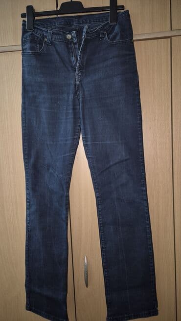 Ženske farmerke – tamno plavi denim - Klasčan kroj ravne nogavice na lalafo.rs Ženske farmerke – tamno plavi denim - Klasčan kroj ravne nogavice