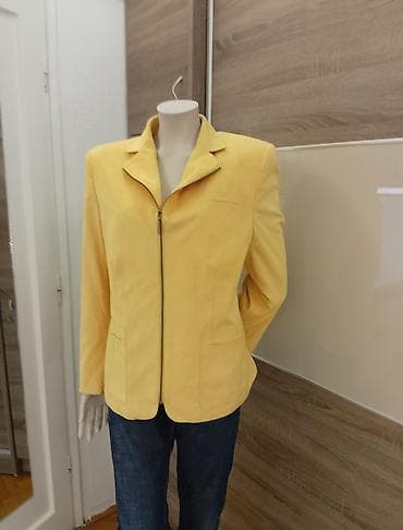 Žuti blejzer kao nov, pere se na 40° odgovara veličini 46 od pazuha do na lalafo.rs — 2 Žuti blejzer kao nov, pere se na 40° odgovara veličini 46 od pazuha do — 2