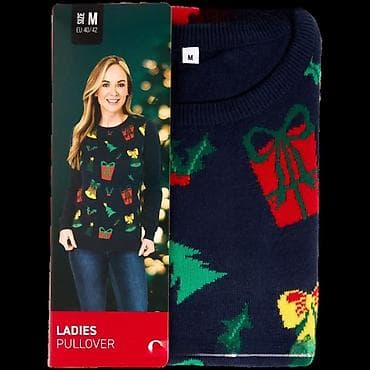 Ženski džemper – praznični motivi - Model: Ladies Pullover - na lalafo.rs — 1 Ženski džemper – praznični motivi - Model: Ladies Pullover - — 1