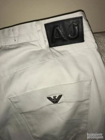 Original ARMANI pantalone 33 KAO NOVE 100% cotton Polustruk 45cm na lalafo.rs Original ARMANI pantalone 33 KAO NOVE 100% cotton Polustruk 45cm