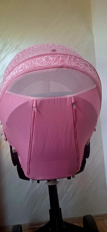 Ružičasti set navlaka za dečja kolica - Komplet tkanih navlaka u na lalafo.rs — 5 Ružičasti set navlaka za dečja kolica - Komplet tkanih navlaka u — 5