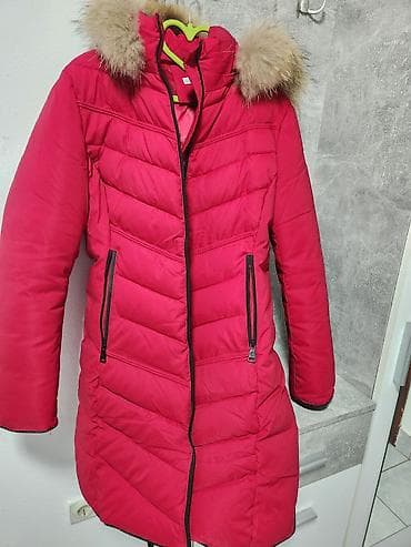 Ženska zimska jakna – crvena, duža, prošivena. Moda piu anna. velicina na lalafo.rs — 5 Ženska zimska jakna – crvena, duža, prošivena. Moda piu anna. velicina — 5