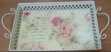 Set staklenih činija i dekorativna tacna Opis: - Tri staklene činije na lalafo.rs — 3 Set staklenih činija i dekorativna tacna Opis: - Tri staklene činije — 3