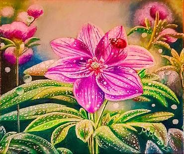 Ručno rađene slike – originalna platna, ulje/akril - Motiv 1: Par na lalafo.rs — 9 Ručno rađene slike – originalna platna, ulje/akril - Motiv 1: Par — 9