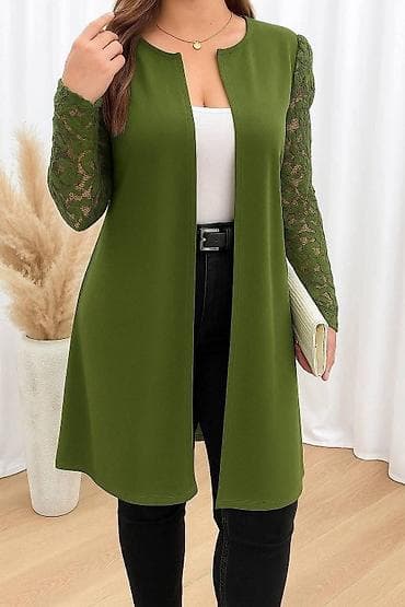 L11. Kardigan za punije sa čipka rukavima Dostupni još u na lalafo.rs — 4 L11. Kardigan za punije sa čipka rukavima Dostupni još u — 4