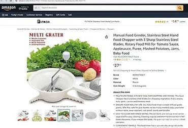 prsluk jaknica mango u: Ručna pasirka/rotacioni mlin za hranu – Multi Grater - Namena at lalafo.rs — 1 prsluk jaknica mango u: Ručna pasirka/rotacioni mlin za hranu – Multi Grater - Namena — 1