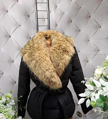 kozna jakna sa: Ženska zimska jakna – crna, punjena, sa kapuljačom i krznom - Topla na lalafo.rs — 6 kozna jakna sa: Ženska zimska jakna – crna, punjena, sa kapuljačom i krznom - Topla — 6