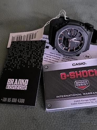 ⌚ CASIO G-Shock GMA-S2100-1AER (original) – NOVO ✅ Nekorišćeno + 7 na lalafo.rs — 5 ⌚ CASIO G-Shock GMA-S2100-1AER (original) – NOVO ✅ Nekorišćeno + 7 — 5