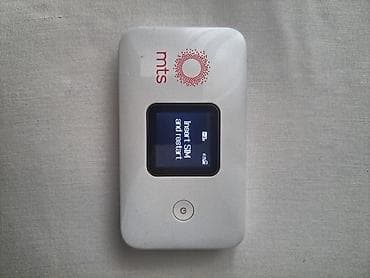 Prenosivi 4G/LTE mobilni Wi‑Fi ruter – Huawei (MTS brendiranje) - at lalafo.rs — 1 Prenosivi 4G/LTE mobilni Wi‑Fi ruter – Huawei (MTS brendiranje) - — 1