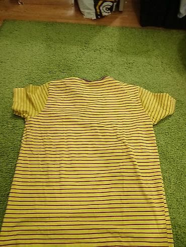 Žuta majica na pruge sa kratkim rukavima - Boja: žuta baza sa tankim na lalafo.rs — 2 Žuta majica na pruge sa kratkim rukavima - Boja: žuta baza sa tankim — 2