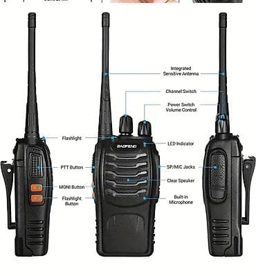 Baofeng BF-888S – set od 2 komada - UHF opseg: 400–480 MHz (FCC ID na lalafo.rs — 6 Baofeng BF-888S – set od 2 komada - UHF opseg: 400–480 MHz (FCC ID — 6