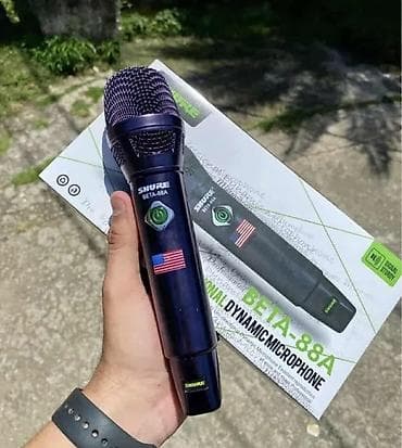 Shure BETA-88A – profesionalni dinamički mikrofon sa kablom - Tip na lalafo.rs — 1 Shure BETA-88A – profesionalni dinamički mikrofon sa kablom - Tip — 1