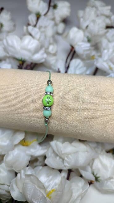 Podesiva narukvica, Handmade, Materijal: Perlice na lalafo.rs Podesiva narukvica, Handmade, Materijal: Perlice