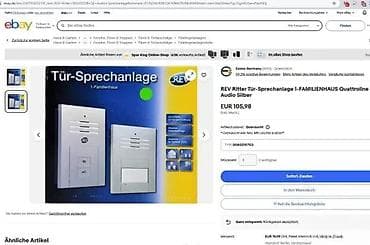 dect telefon panasonic: REV Ritter Tür-Sprechanlage Quattroline – audio interfon za kućna at lalafo.rs — 2 dect telefon panasonic: REV Ritter Tür-Sprechanlage Quattroline – audio interfon za kućna — 2