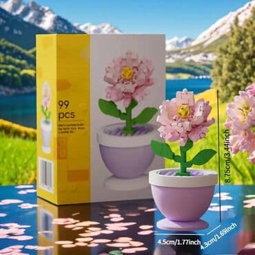 Cvet za sklapanje Roze 99 kom NOVO Set za sklapanje – Cvet u saksiji na lalafo.rs Cvet za sklapanje Roze 99 kom NOVO Set za sklapanje – Cvet u saksiji